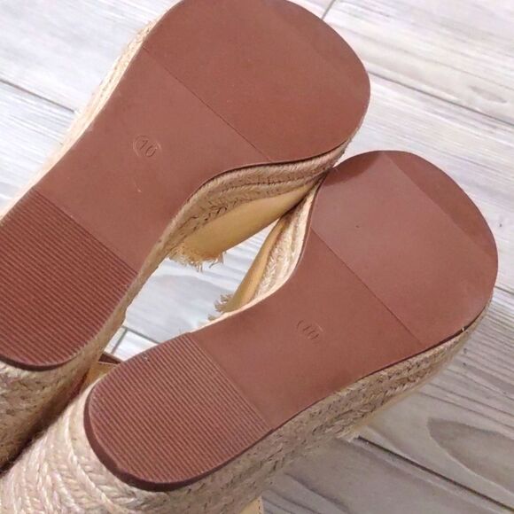(48-2894) Vepose Women's 80 Espadrilles Wedge Sandals Sz 10 - Picture 9 of 12